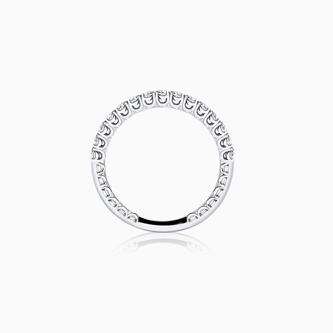 Brilliant Round Cut Diamond Eternity Ring - 1.75mm