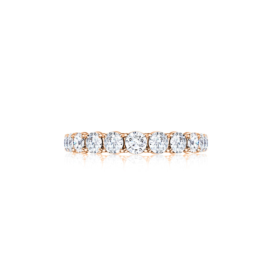 Brilliant Round Cut Diamond Eternity Ring - 2.70mm