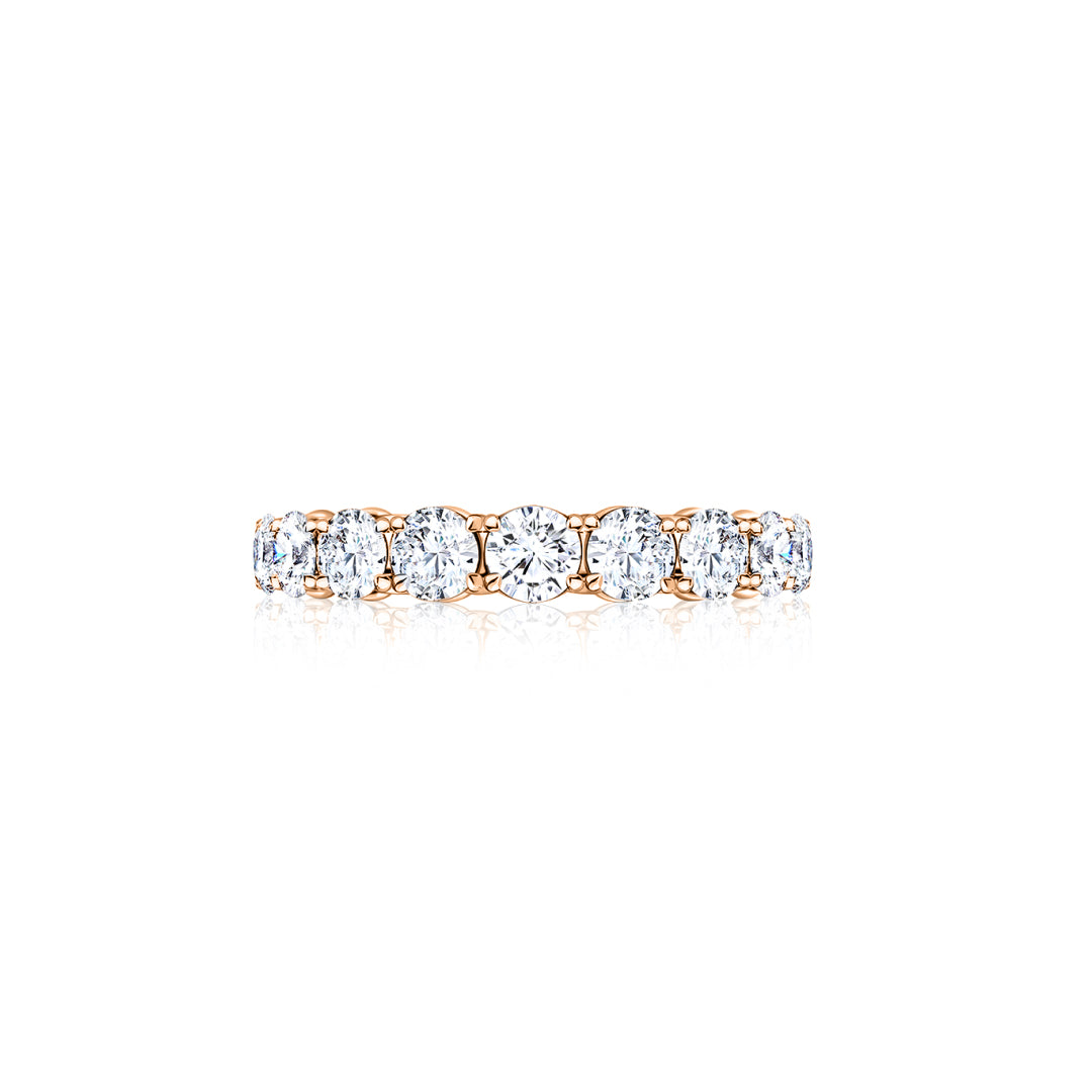 Brilliant Round Cut Diamond Eternity Ring - 3.00mm