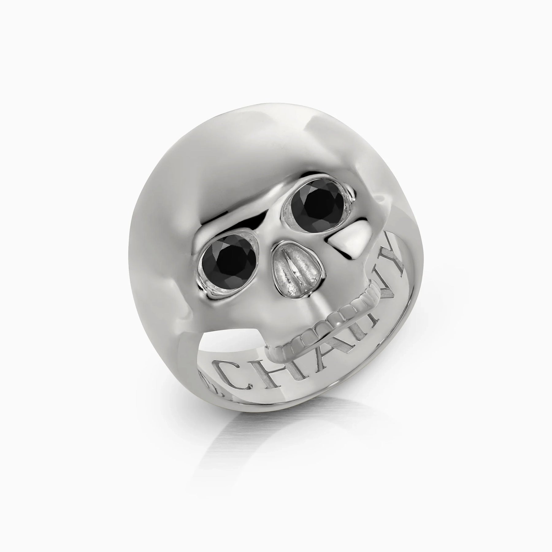 Savage Skull Ring - High Polish Finish