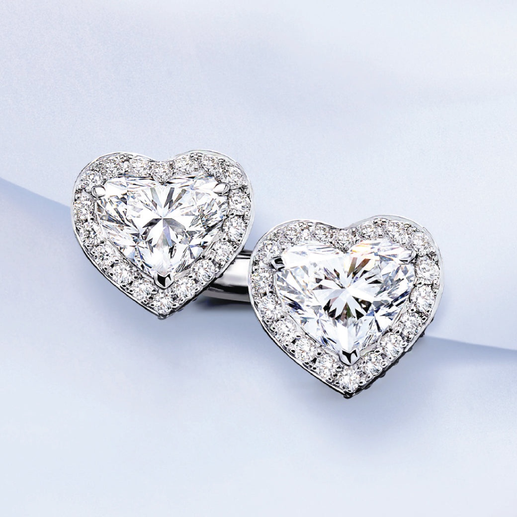 The Camille Double Heart Ring