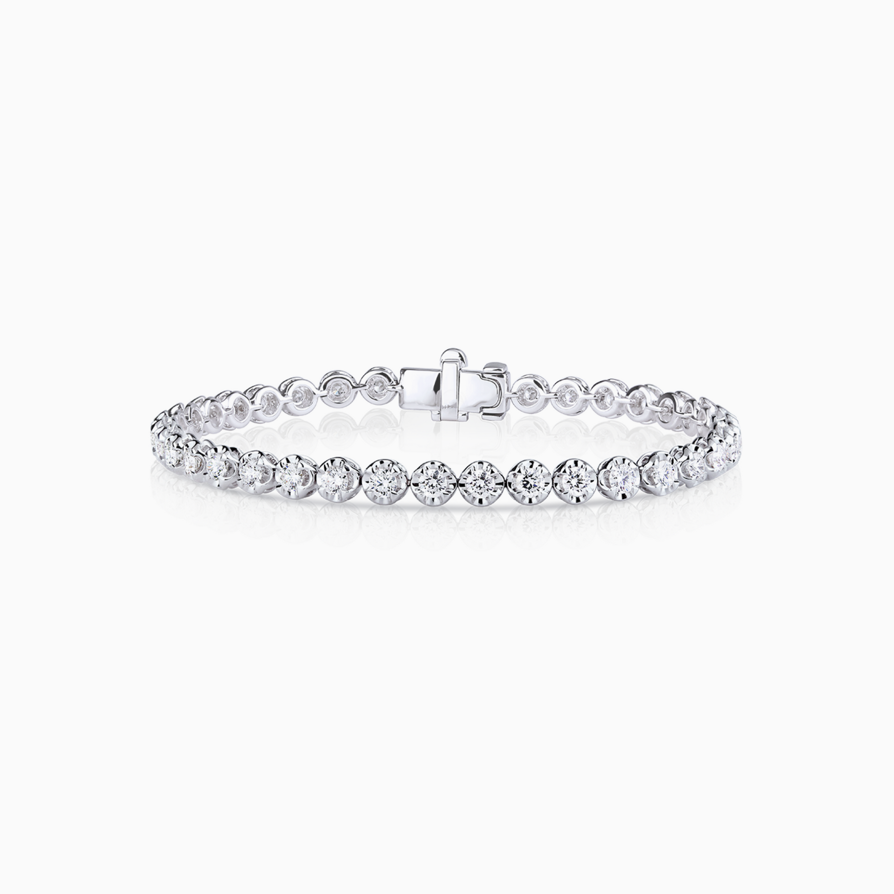 3.15ct Illusion Set Tennis Bracelet