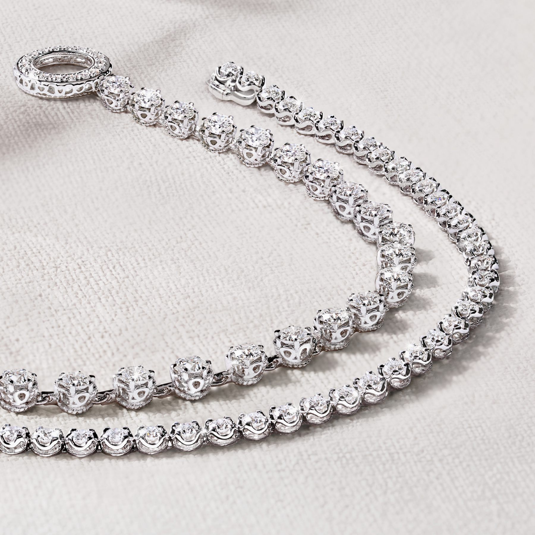 Selene Tennis Bracelet 0.05ct