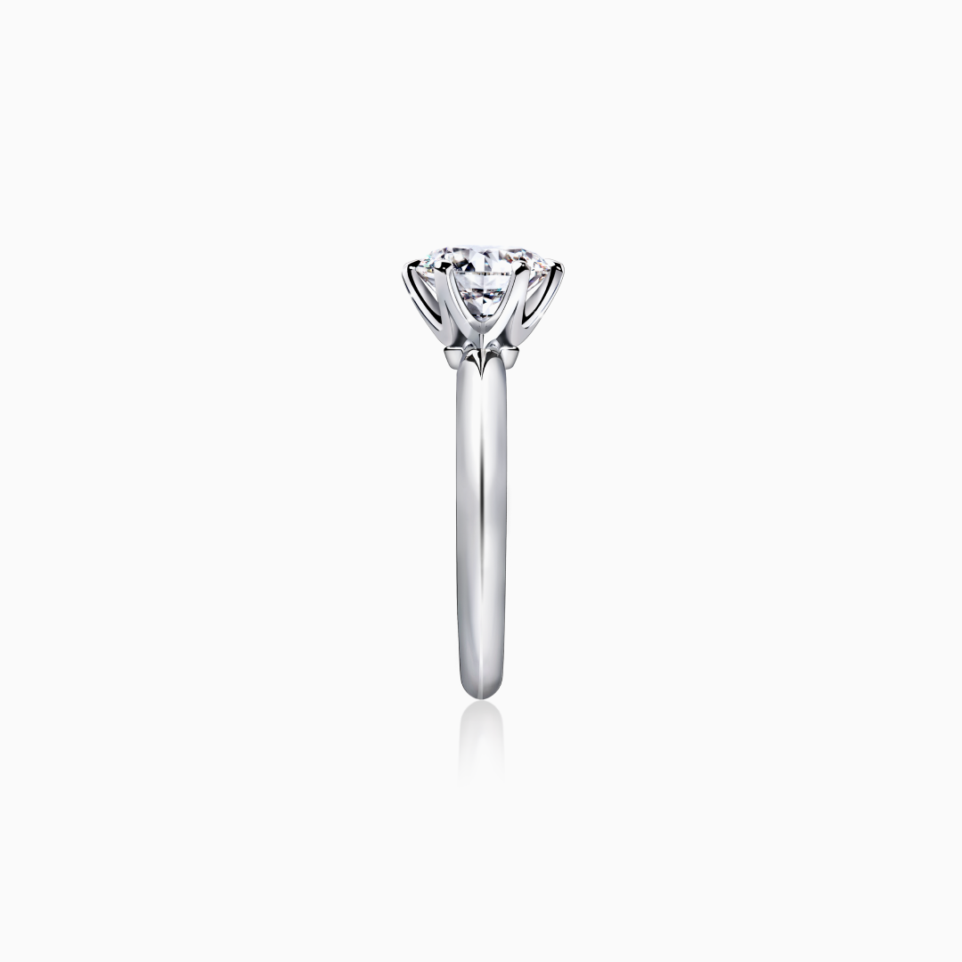 1.52ct Round Brilliant Cut Solitaire Diamond Engagement Ring