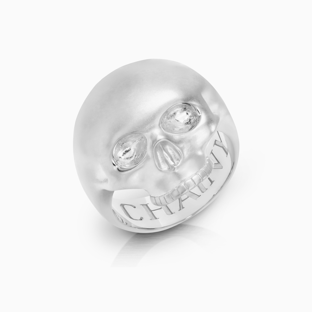 Savage Skull Ring - Sandblast Finish