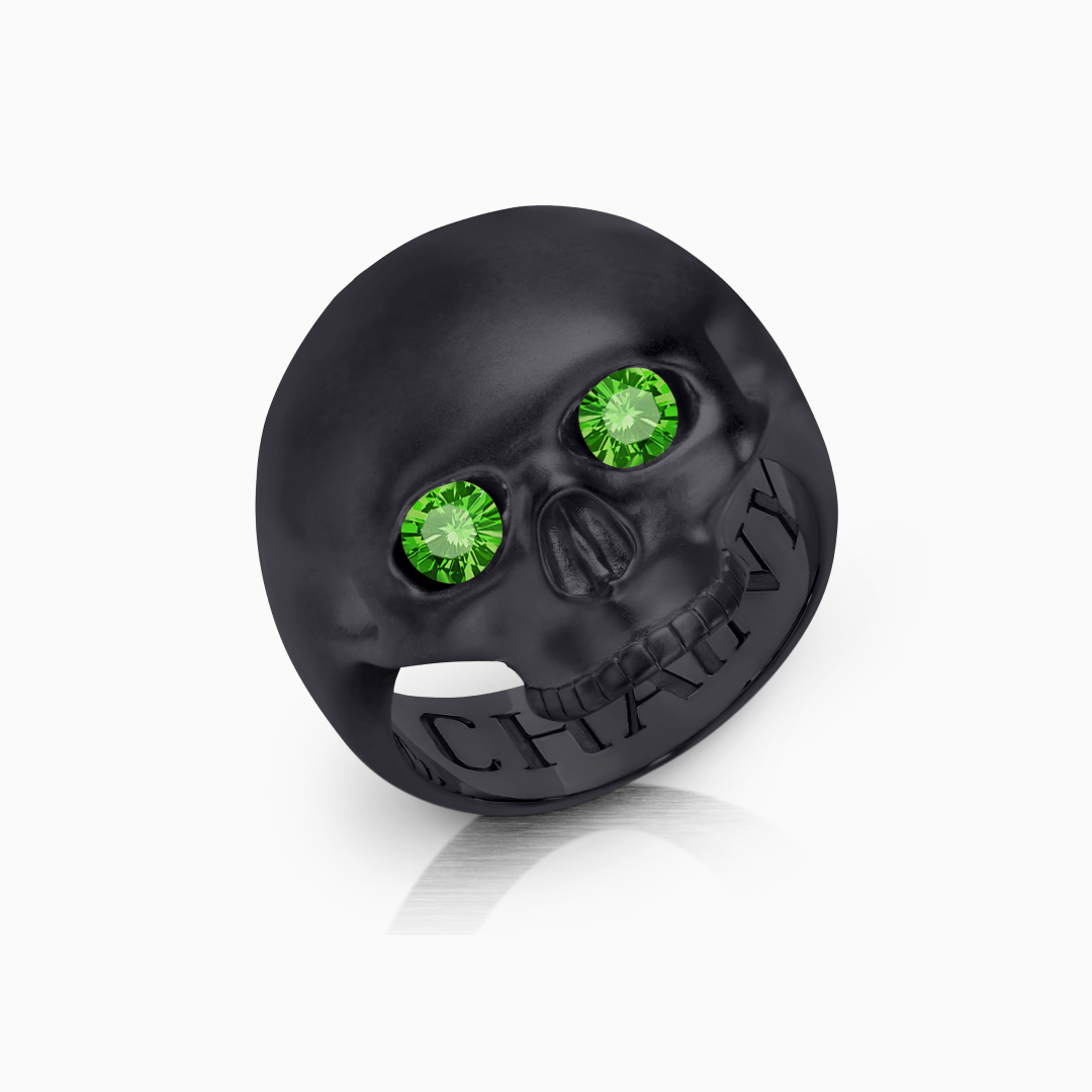 Savage Skull Ring - Sandblast Finish