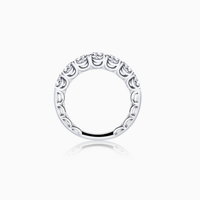 Brilliant Round Cut Diamond Eternity Ring - 3.70mm